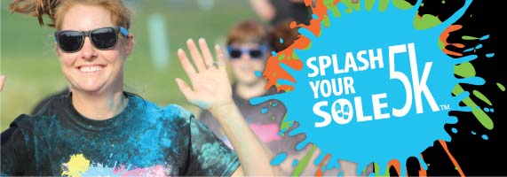Register for 2017 Splash Your Sole 5K Color Run
